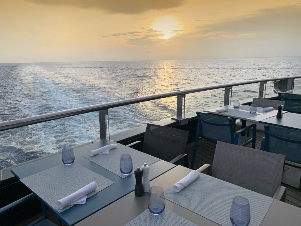 Outdoor Terrace, Azure Bar & Café, Scenic Eclipse