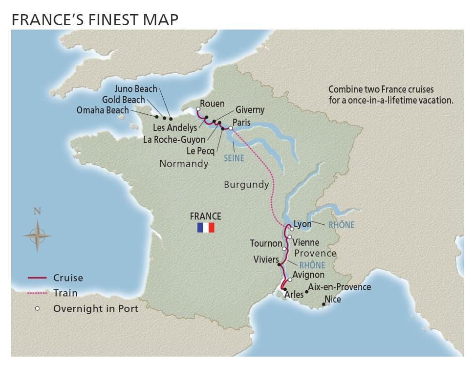 Frances finest map