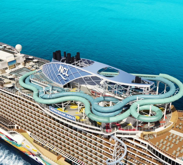 NCL Norwegian Aqua Water Slide