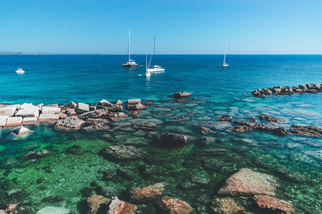 View on porto vecchio of gallipoli