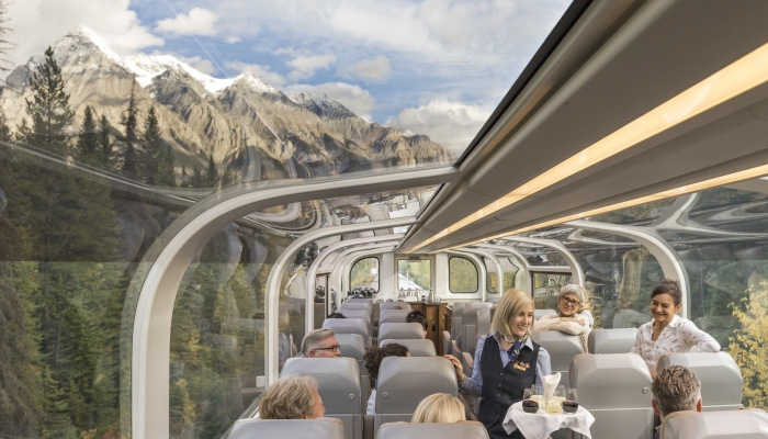 Rocky Mountaineer Gold Leaf