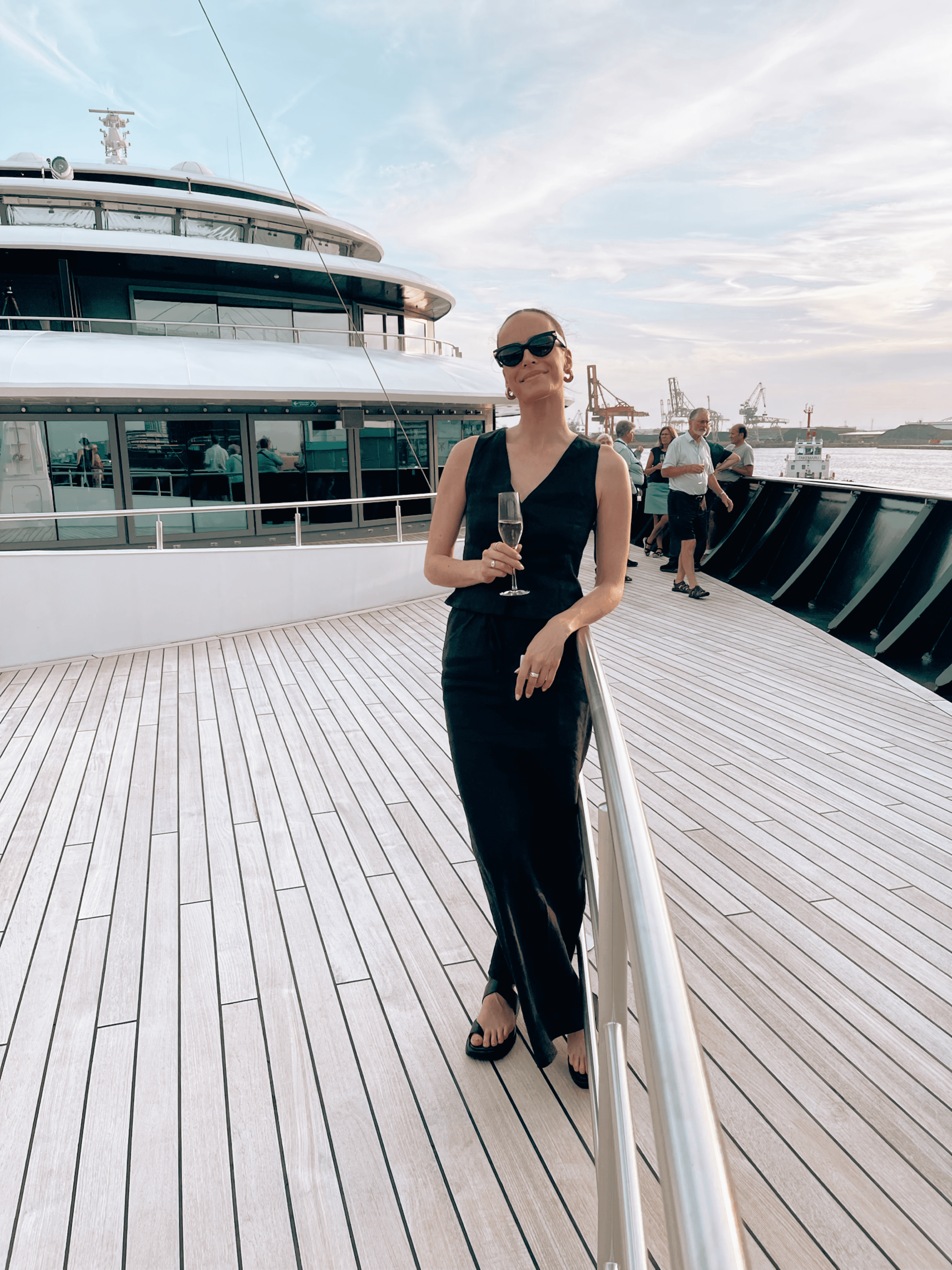 girl on scenic eclipse