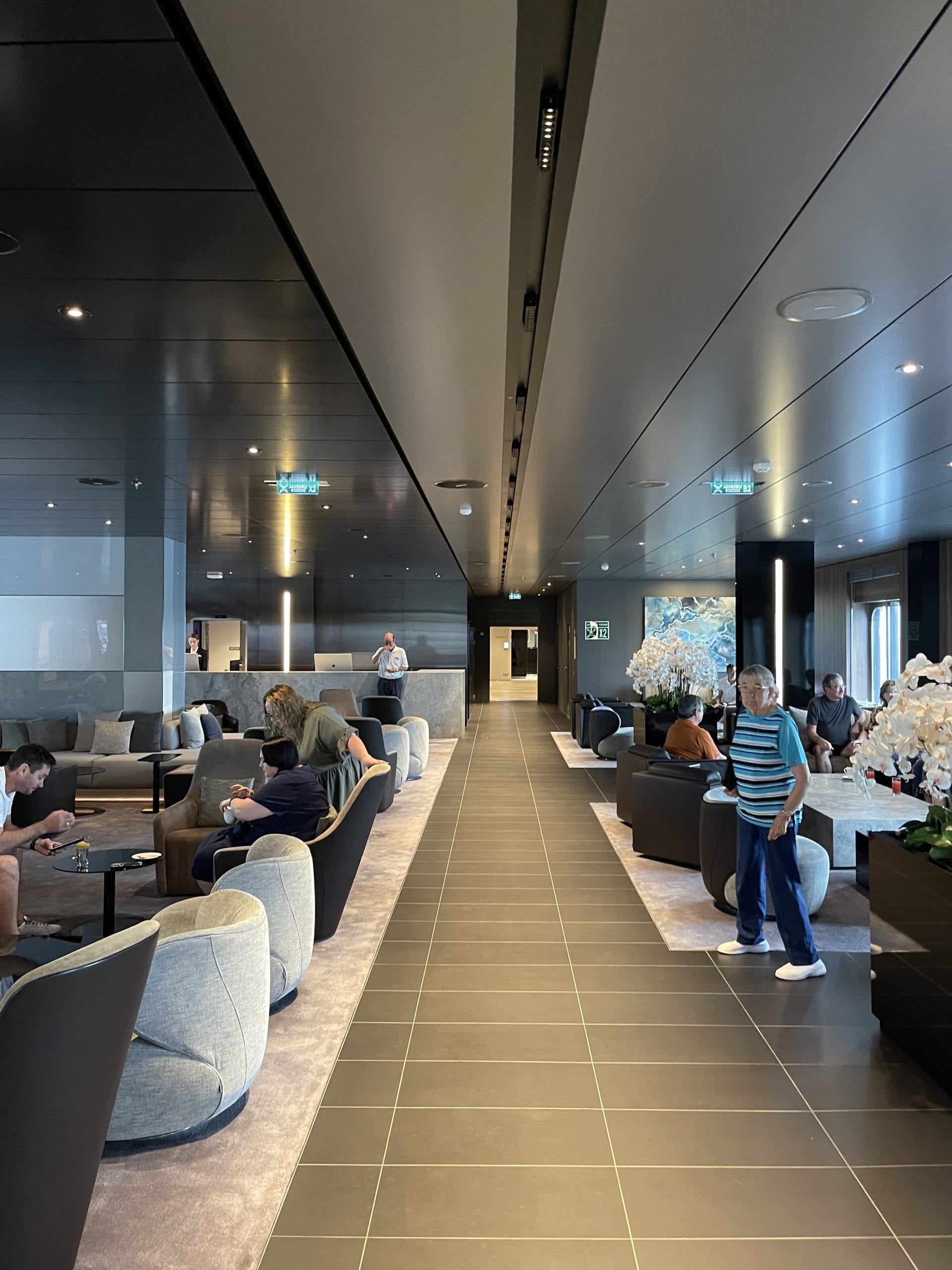 Walkway through Lobby Lounge