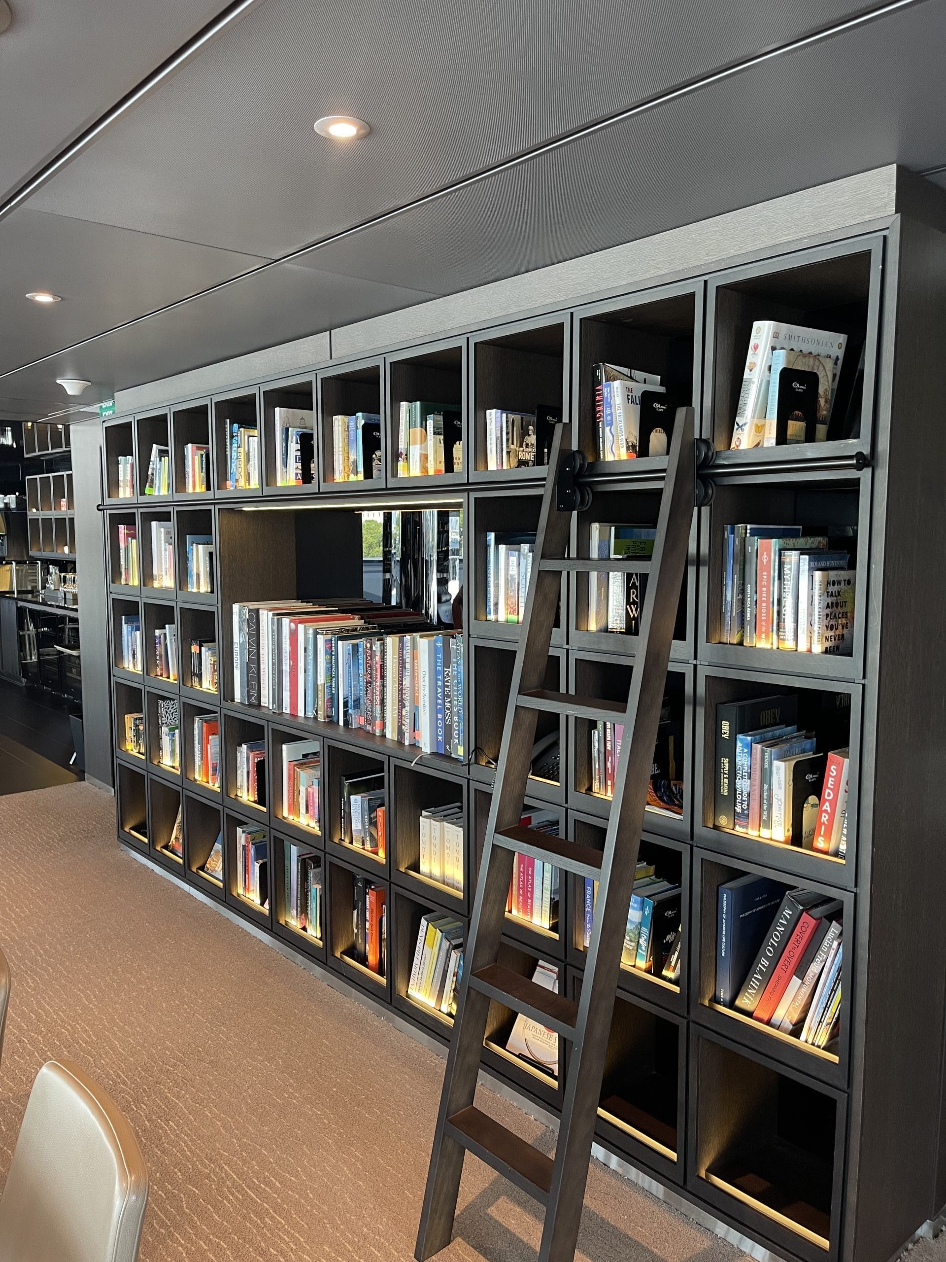 observation deck book case