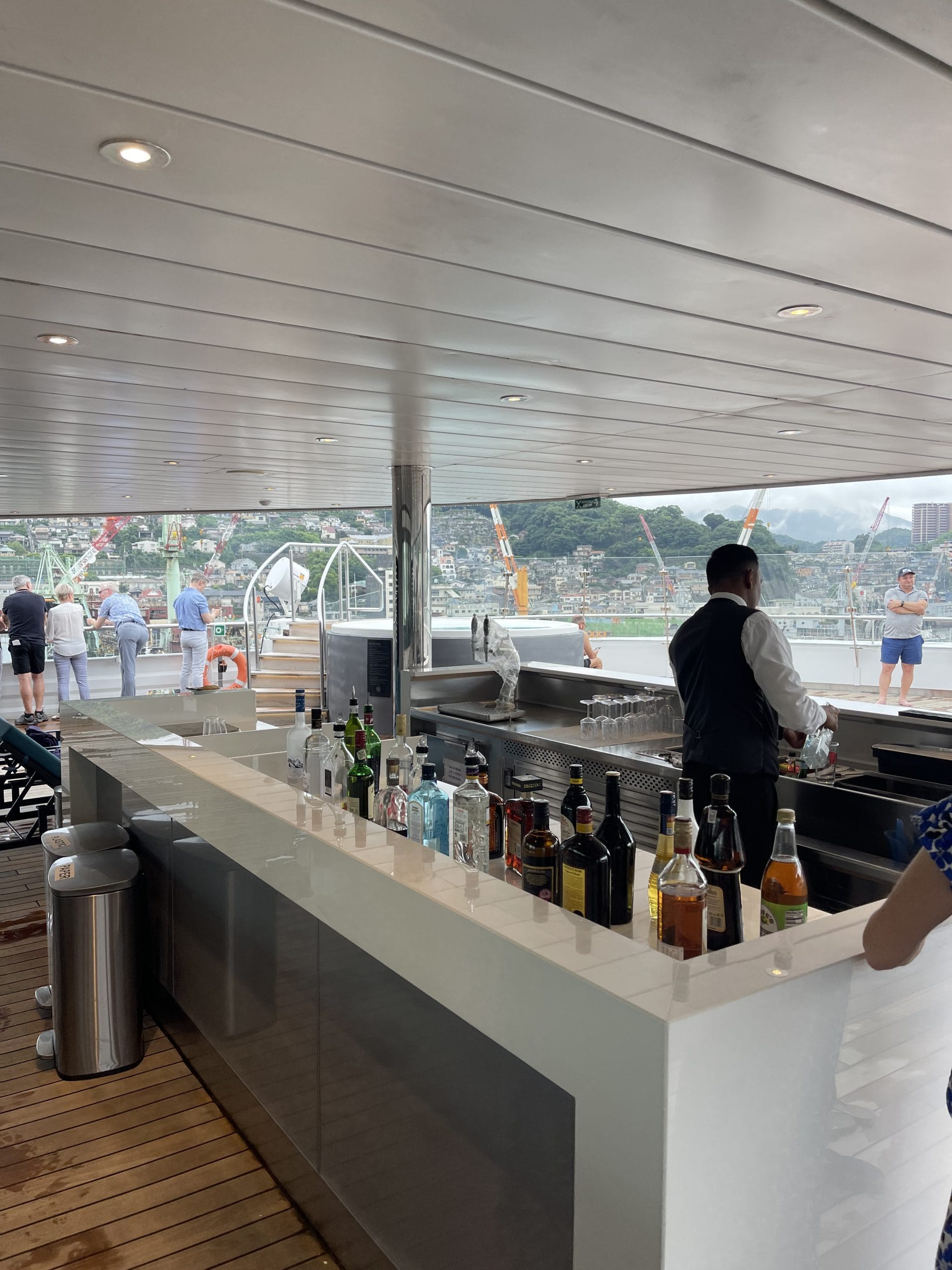 bar area on panorama bar scenic eclipse