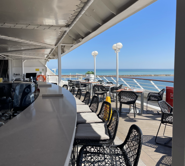 Azamara Journey Outdoor Dining And Bar