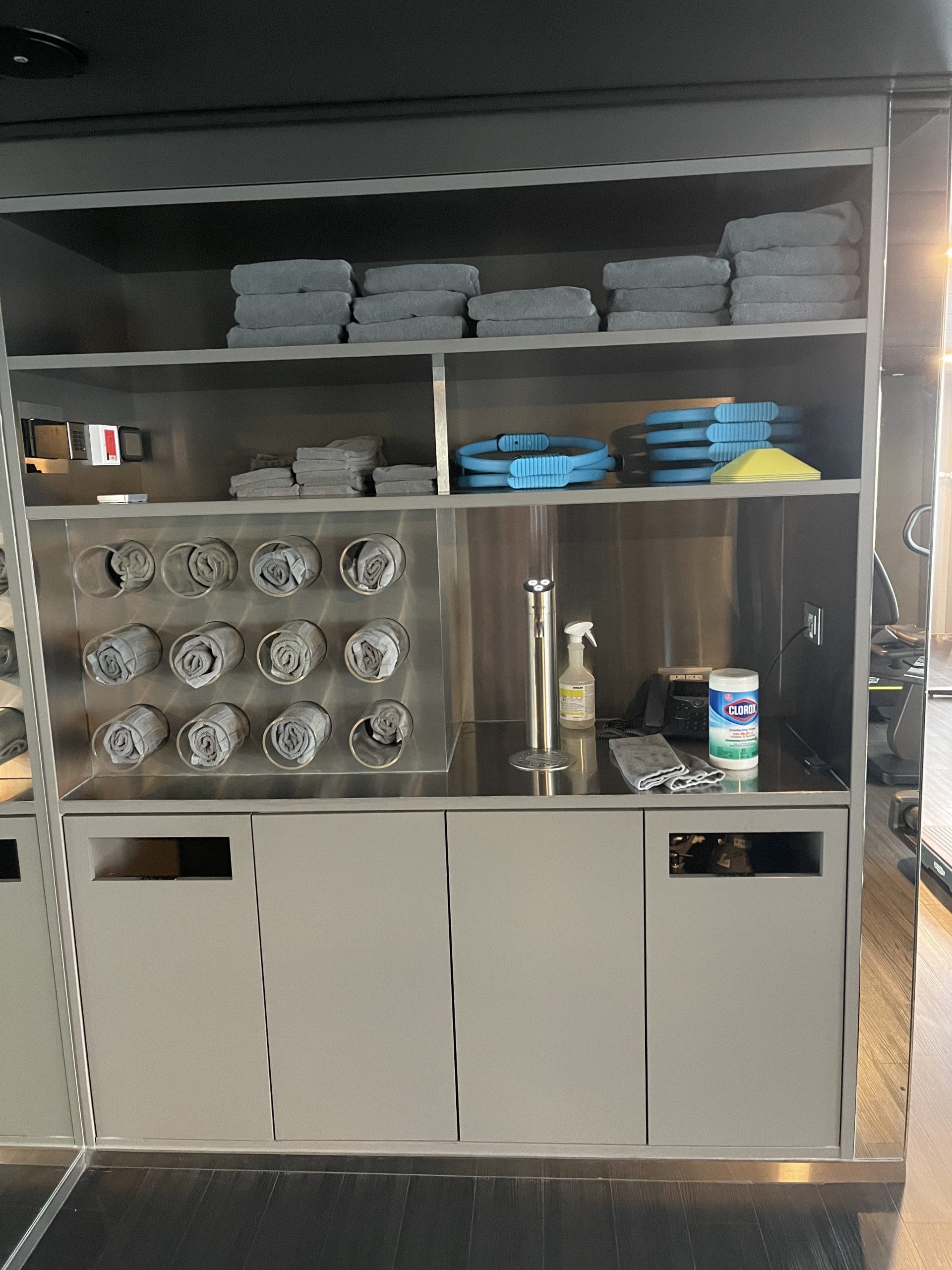 Scenic Eclipse Gym Towel And Drink Station