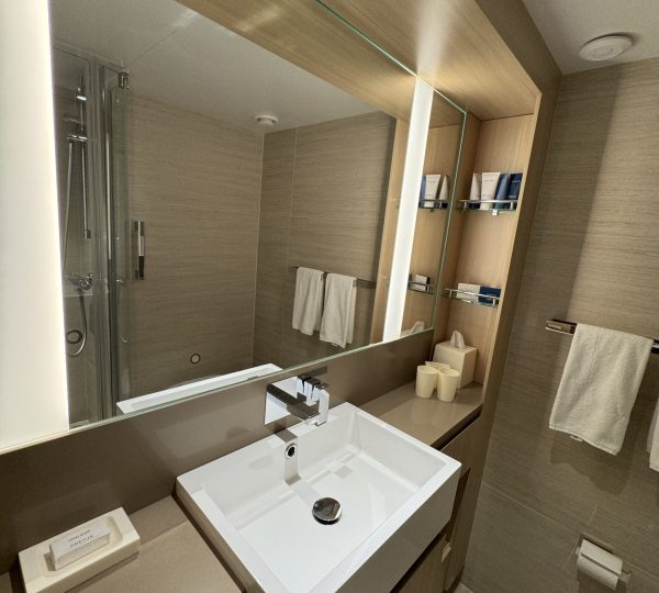 Viking orion Deluxe Verandah Stateroom Bathroom