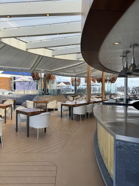 Celebrity Edge Rooftop Garden Grill