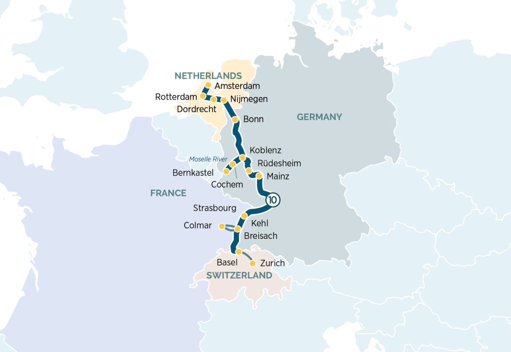 Rhine Castles & Moselle Vineyards
