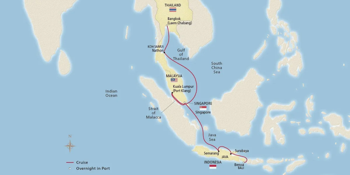 Viking Bangkok Bali Itinerary