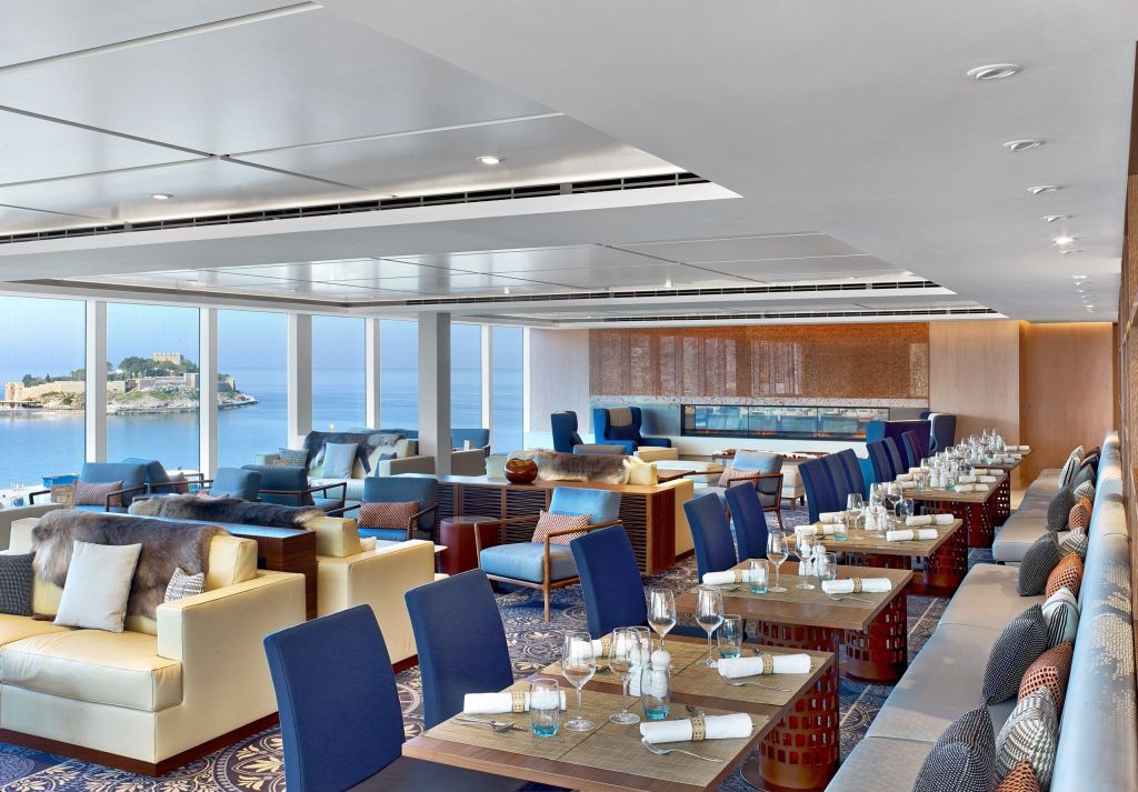 Viking Ocean Ship Explorers Lounge