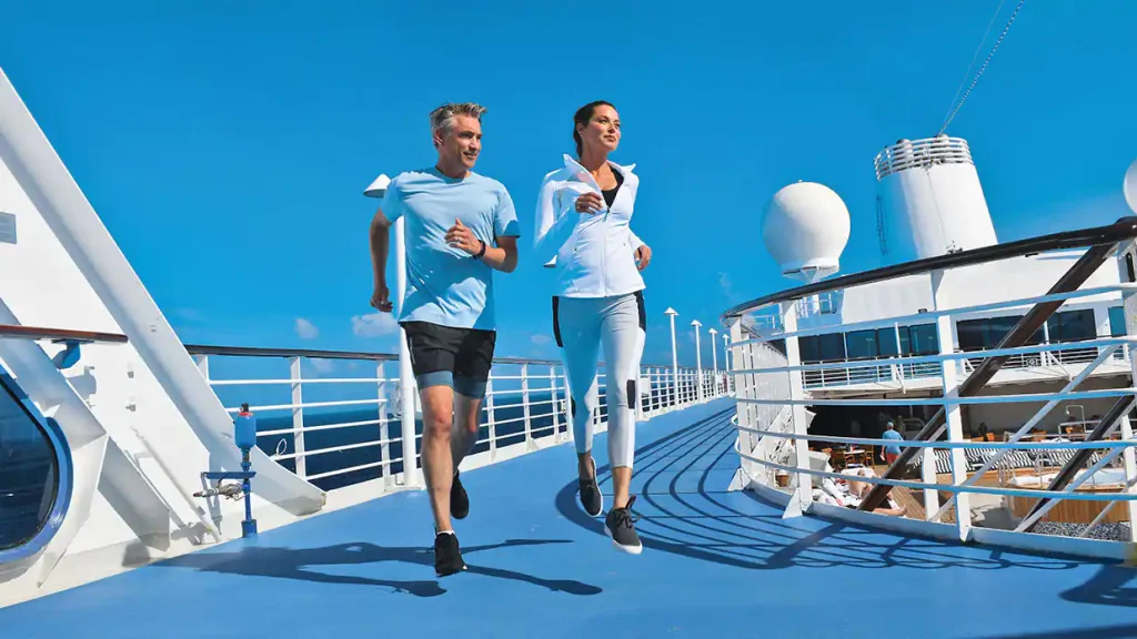 Men Women Running Oceania Cruise 2