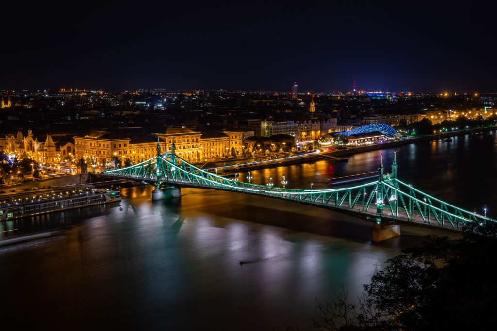 Budapest at night