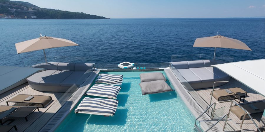 Luxury Yacht Aqua Pool