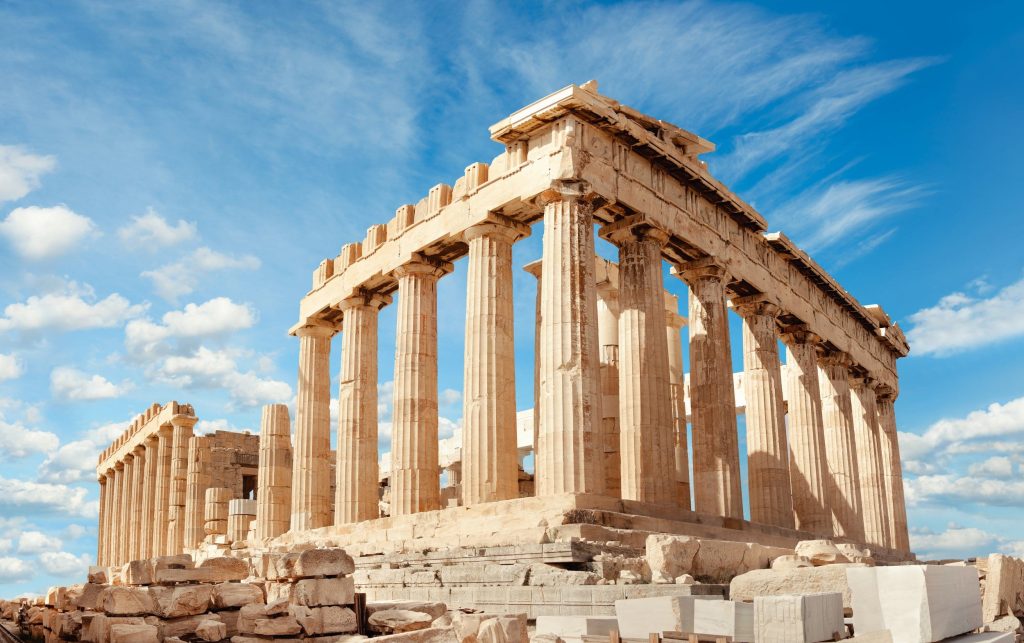 Parthenononthe Acropolis