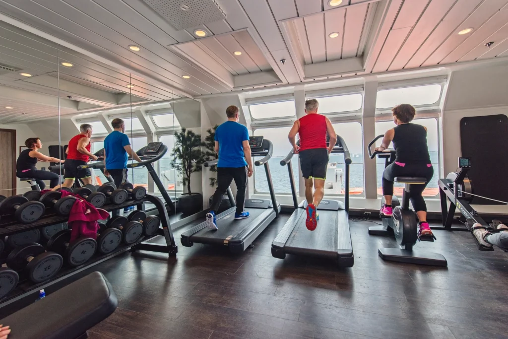 Sauna & Fitness room