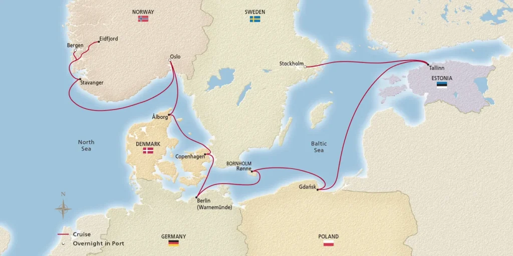Viking Homelands map