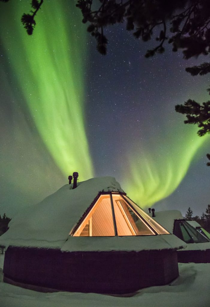 Northern lights village_Aurora cabin_saariselka