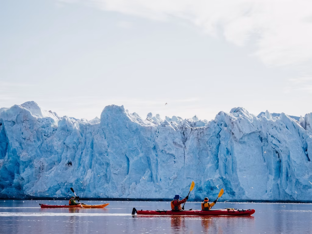 Sea Kayaking in Svalbard Arctic