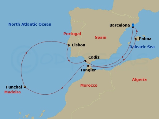 Spain, Portugal & Morocco