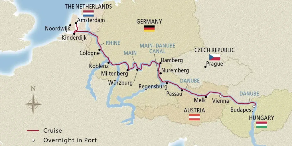 Viking Grand European Map