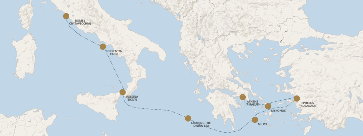 Athens to Rome
