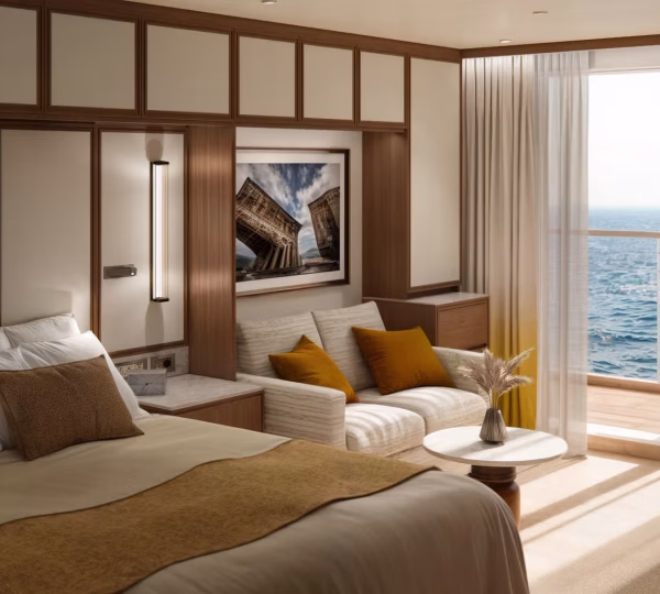 Guest Room with Veranda Crystal Cruises Crystal Grace