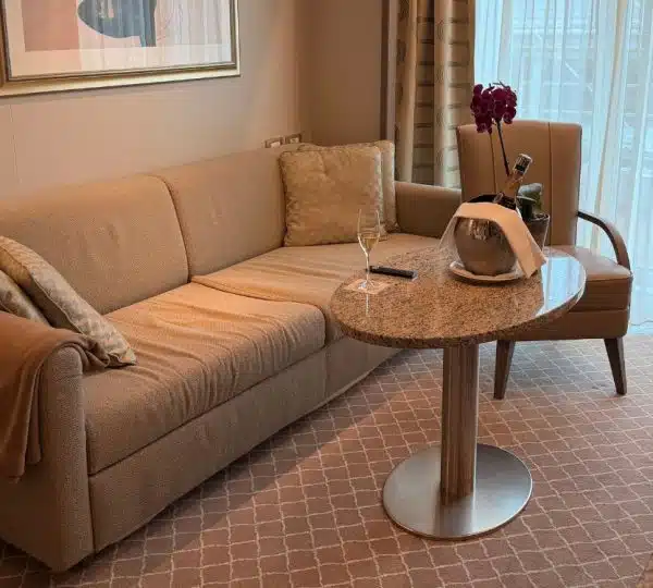 Deluxe Veranda Suite Living Space