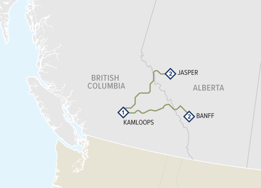 Rocky Mountaineer Passage to the Peaks