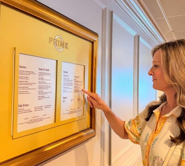 Looking at the Prime C menu