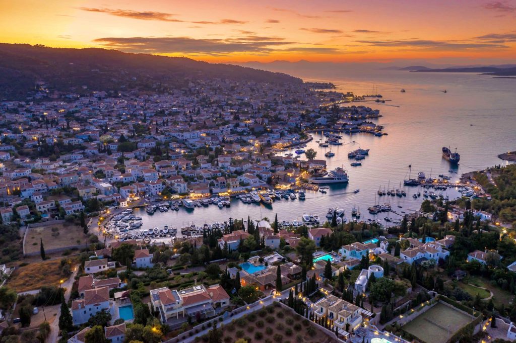 View of the Island of Spetses 1