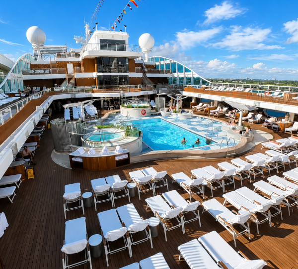 Oceania Allura Review Pool Deck