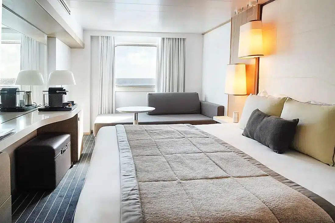 Ponant Le Soleal window stateroom