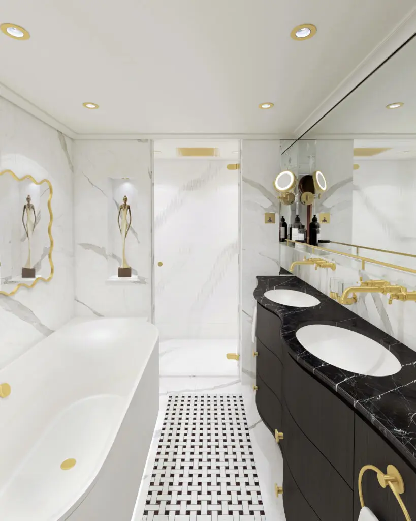 Uniworld Suite Bathroom S.S. Audrey