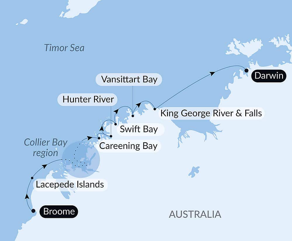 Ponant map