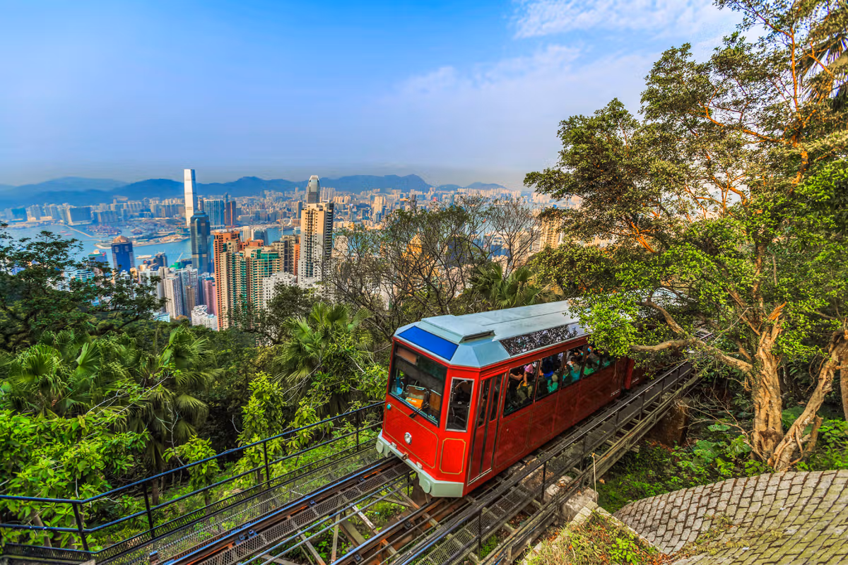 Peak Tram Victoria Peak Hong Kong
