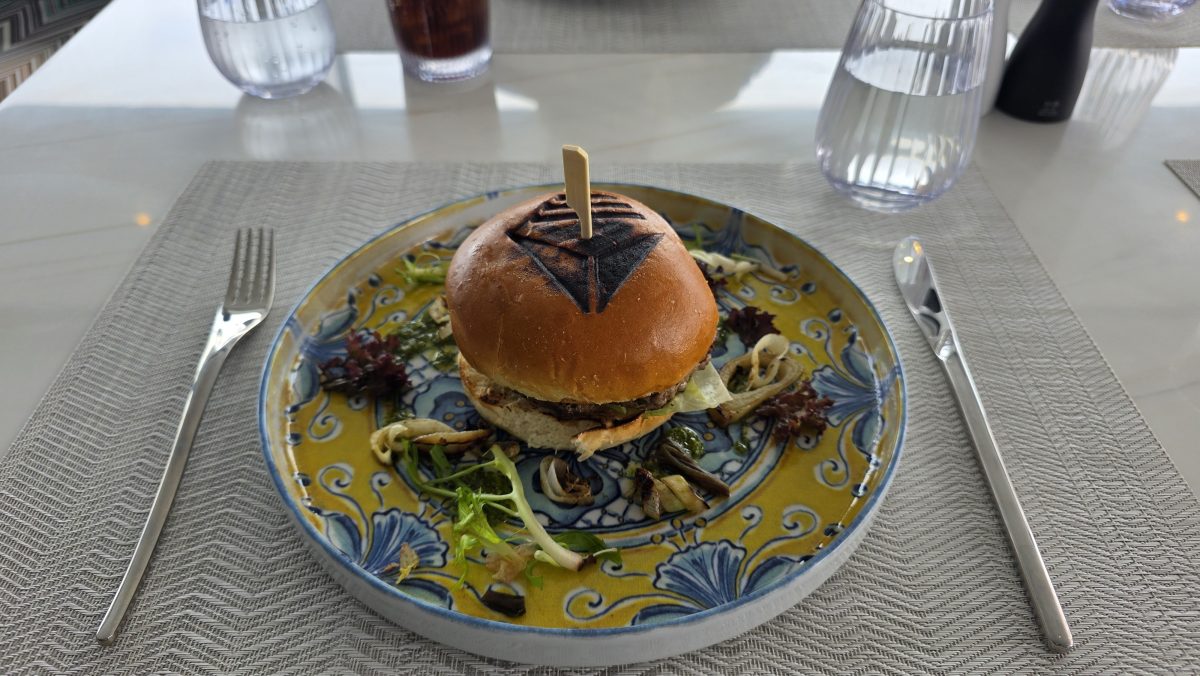 Solea Bar & Bistro Argentinian Chimichurri Burger