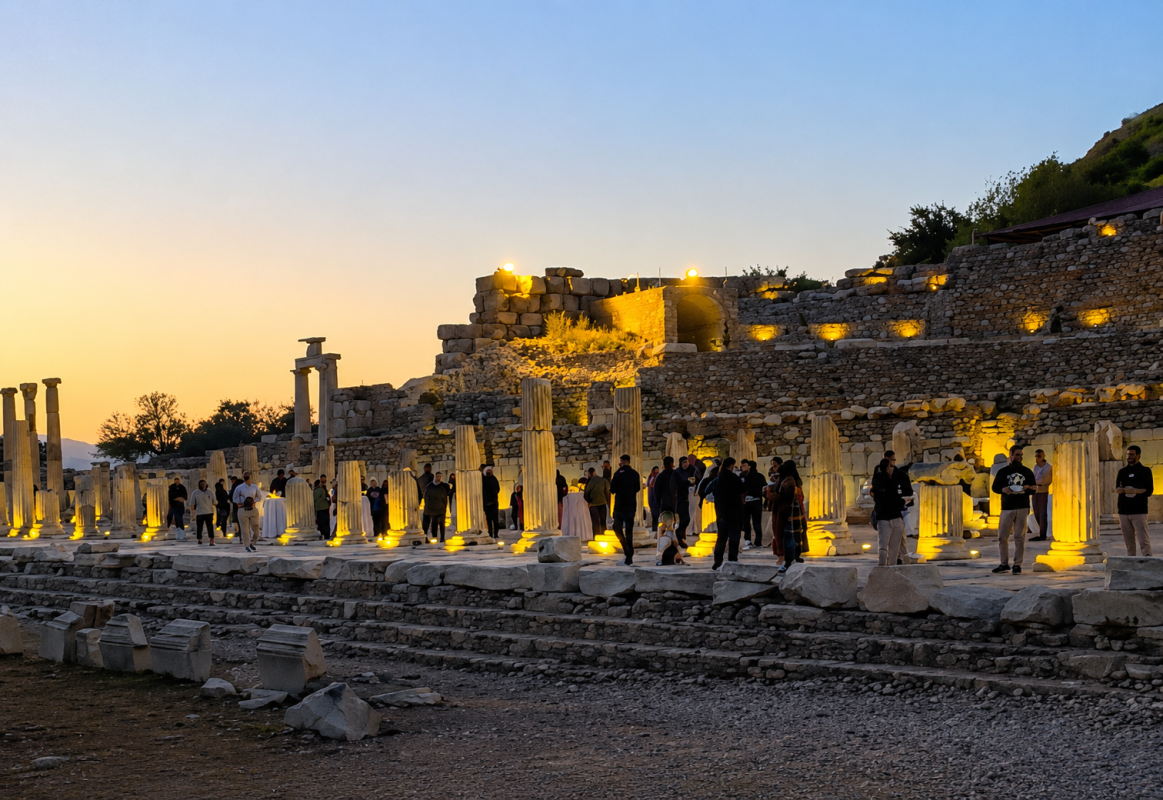 EmeraldPLUS evening concert at Ephesus with canepes and beverages