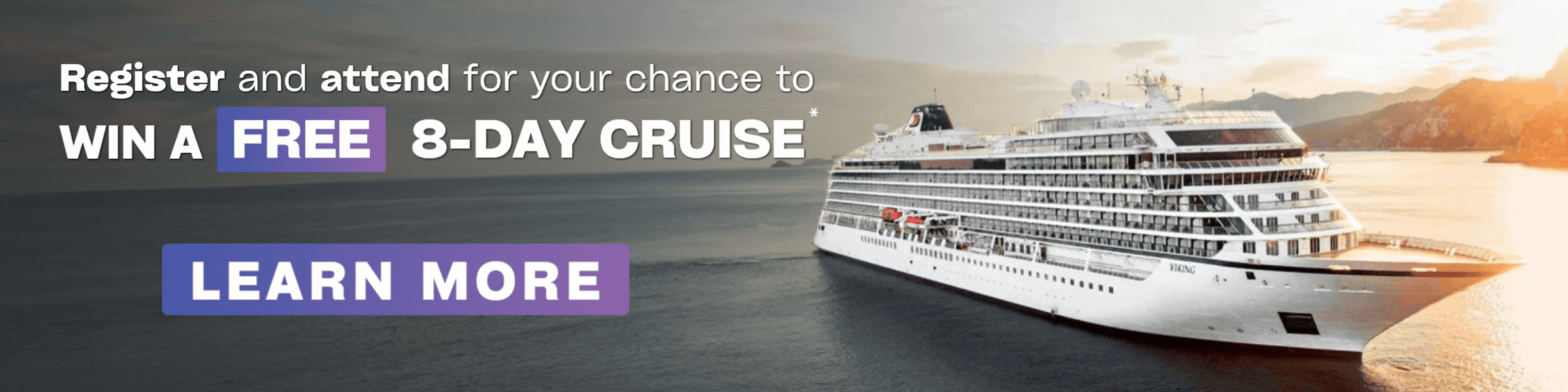 Win a Free Cruise Banner