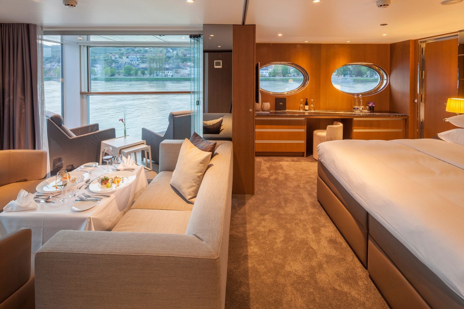 Scenic River Cruises Royal Panorama Suite