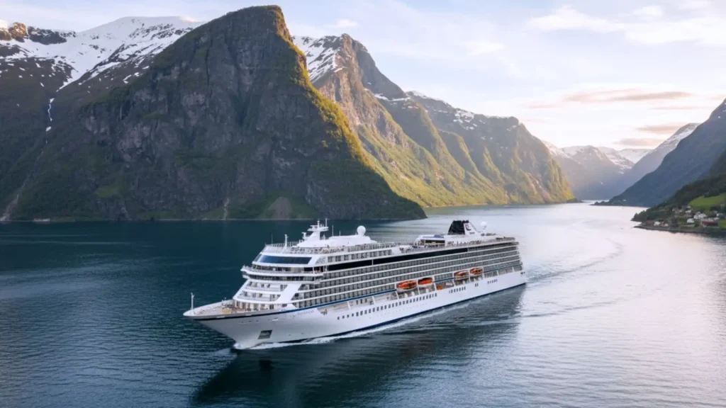 Viking Lyra Ocean Cruise Ship Exterior