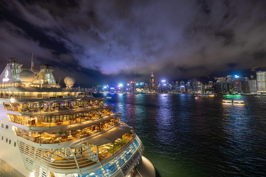 Silversea dining experience in Hong Kong
